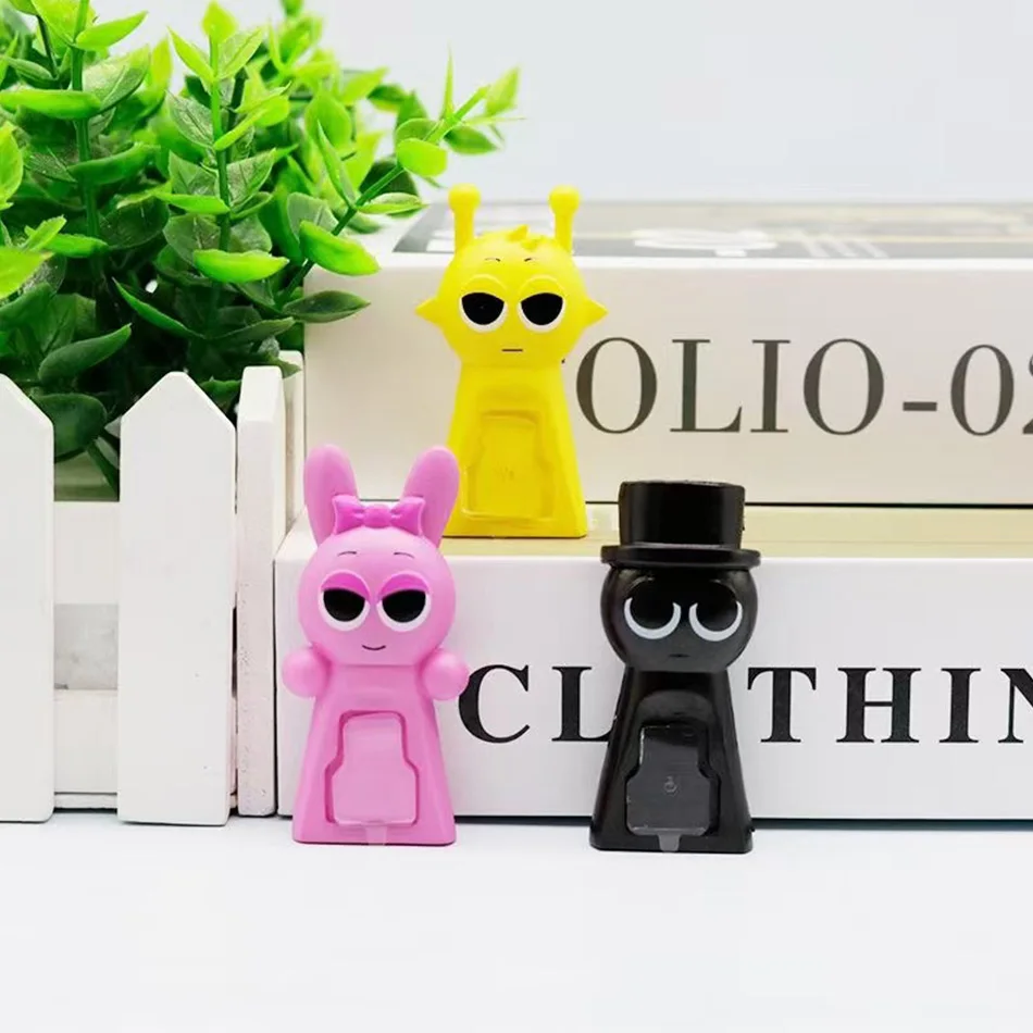 6/12 cajas, nueva caja de ritmo, caja ciega de Ángel de peluche para fiesta, juego de moda, personaje de Anime hecho a mano, juguete, regalo para niños