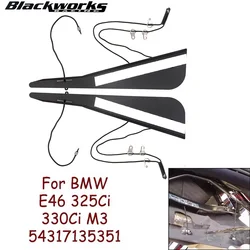 54317135351 For BMW E46 325Ci 330Ci M3 Convertible Roof Pillar Repair Kit Car Repair Tools Top C Column Repair Kit Black