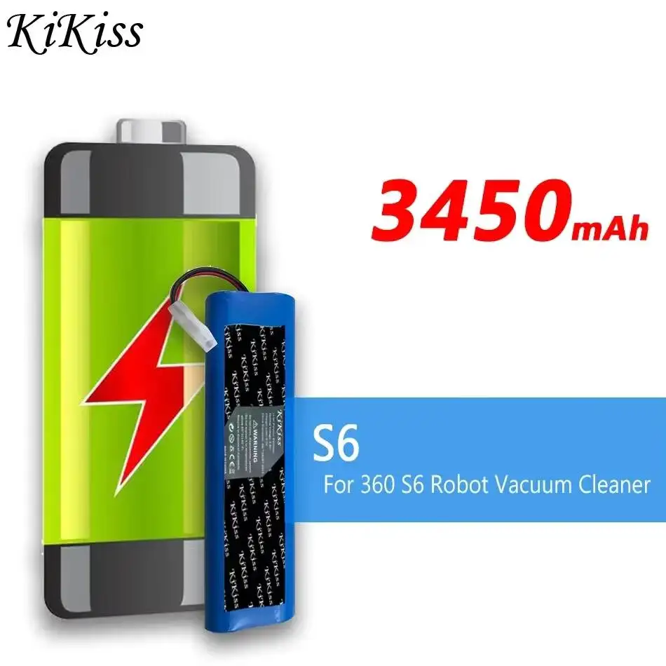 

Аксессуары для робота-пылесоса: аккумулятор 3450 мАч для робота-пылесоса 360 S6, высокоэффективный