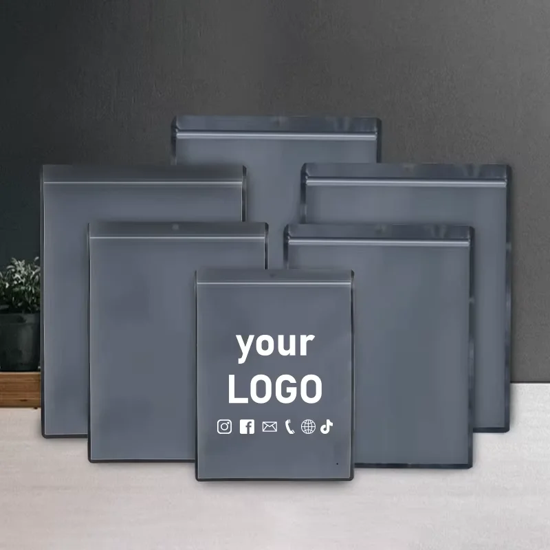 50-pcs-translucent-black-ziplock-bag-sealed-storage-bags-custom-logo-clothing-product-packaging-bags-with-logo-printing