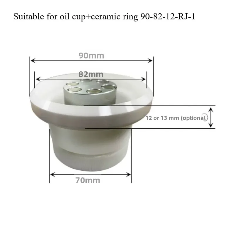 For Ronglong Transfer Printing Oil Cup, Tungsten Steel Knife Ring, Ink Cup, Transfer Printing Oil Cup, Ceramic Ink Scraper