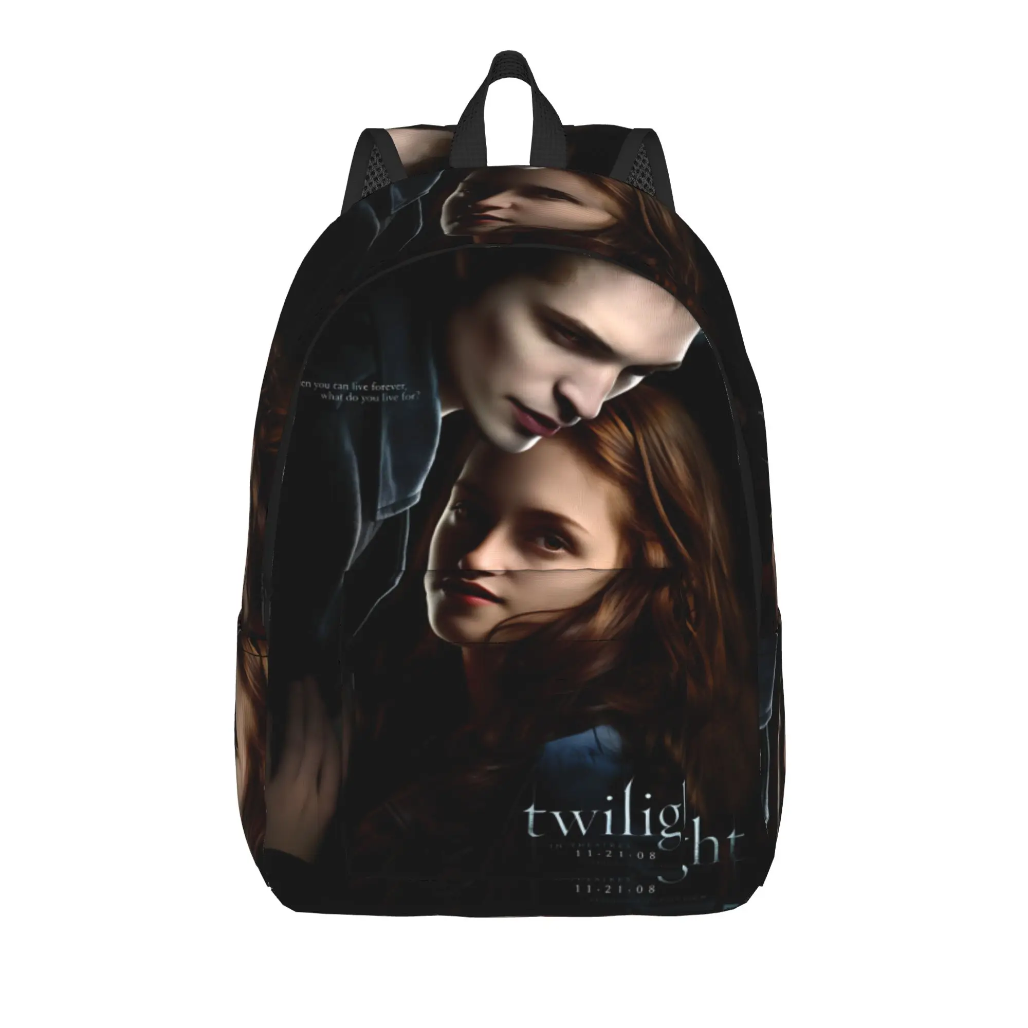 Decor Edward Backpack The Twilight Saga Travel Backpacks Women Cute School Bags Colorful Large Rucksack