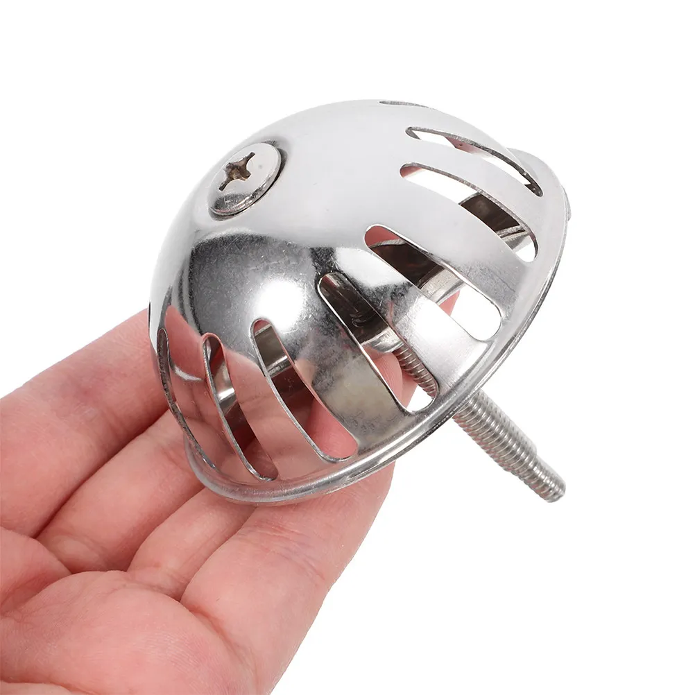 

2Pcs Stainless Steel Urinal Funnel Cover Odor Resistant Floor Mounted Universal Drain Stopper Bathroom Toilet Use