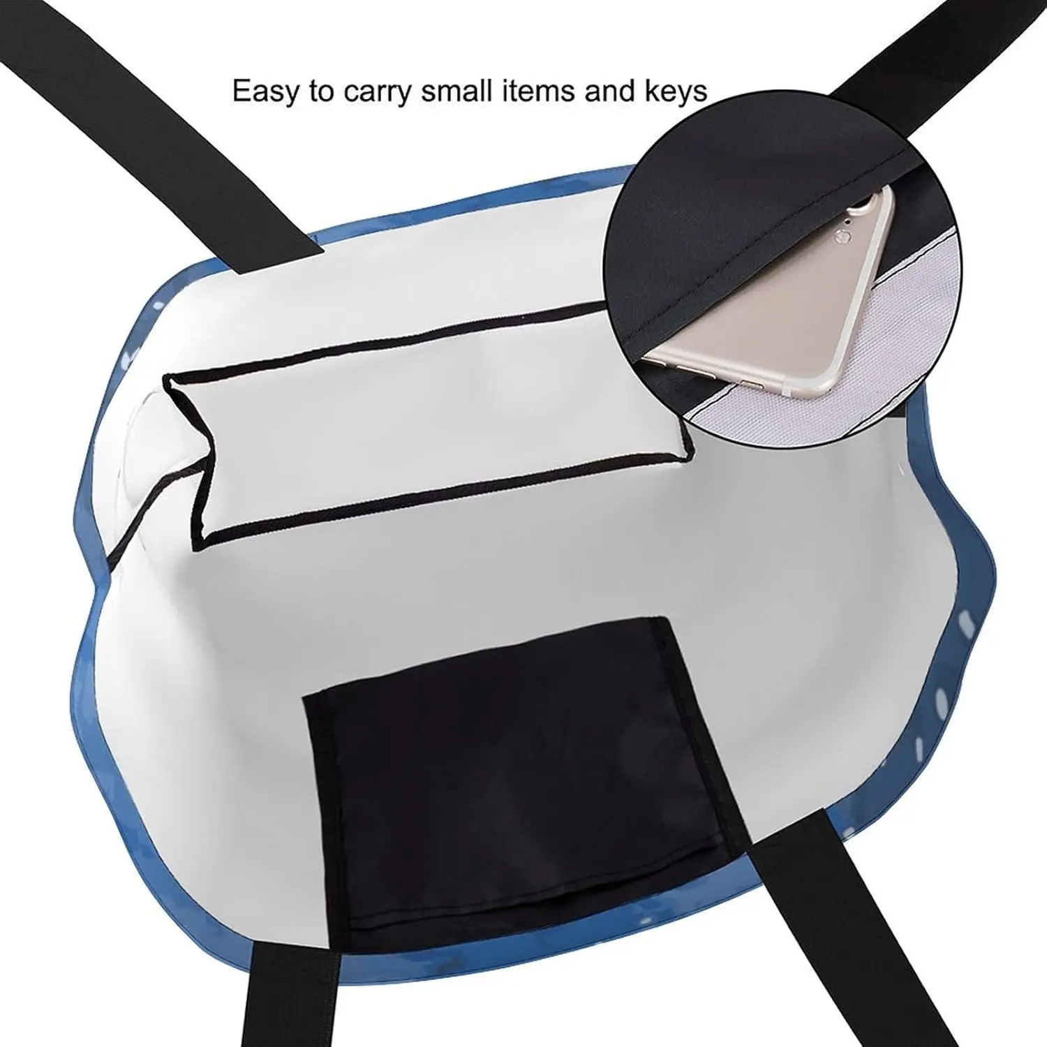 Bolso de mano de lona para mujer, bolso de hombro informal grande, bolso reutilizable para compras en la playa, bolsa de comestibles para exteriores