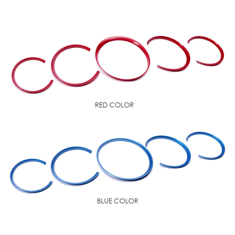 

Car Interior Accessories Car Dashboard Meter Ring Covers Trim For-Porsche Cayenne 958 2011-2018