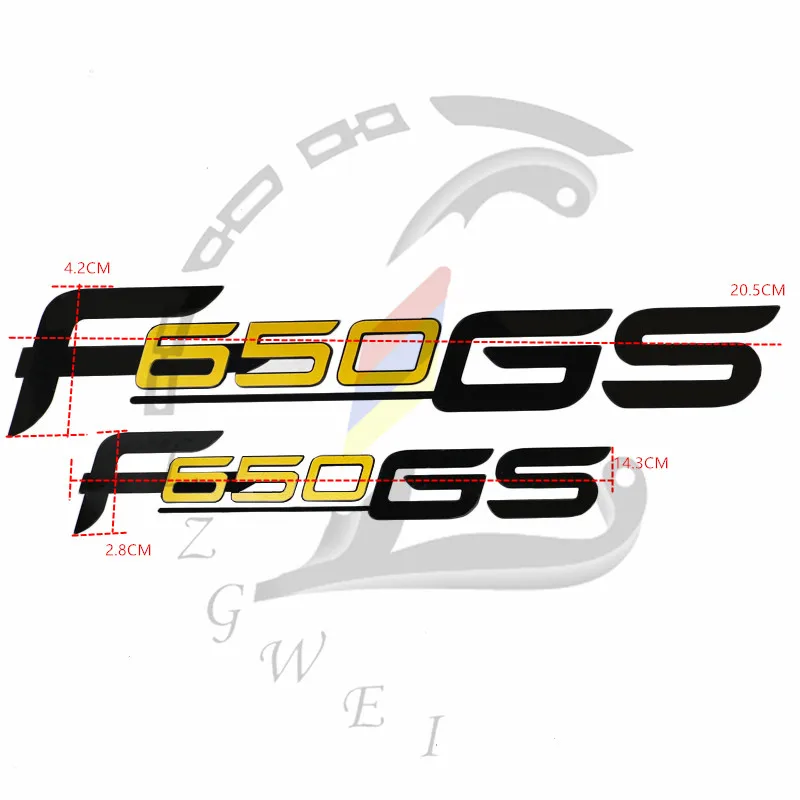 Nowy zbiornik paliwa do motocykla naklejka kask koła wodoodporne odblaskowe logo nadaje się do BMW f650gs F650GS F650 GS