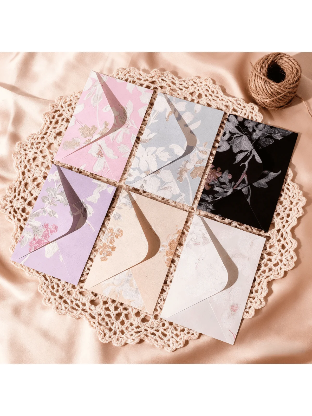 20pcs Retro Chinese Style Elegant Envelopes - High-End Invitation Cards for Wedding/Birthday/Confession/Love Letters