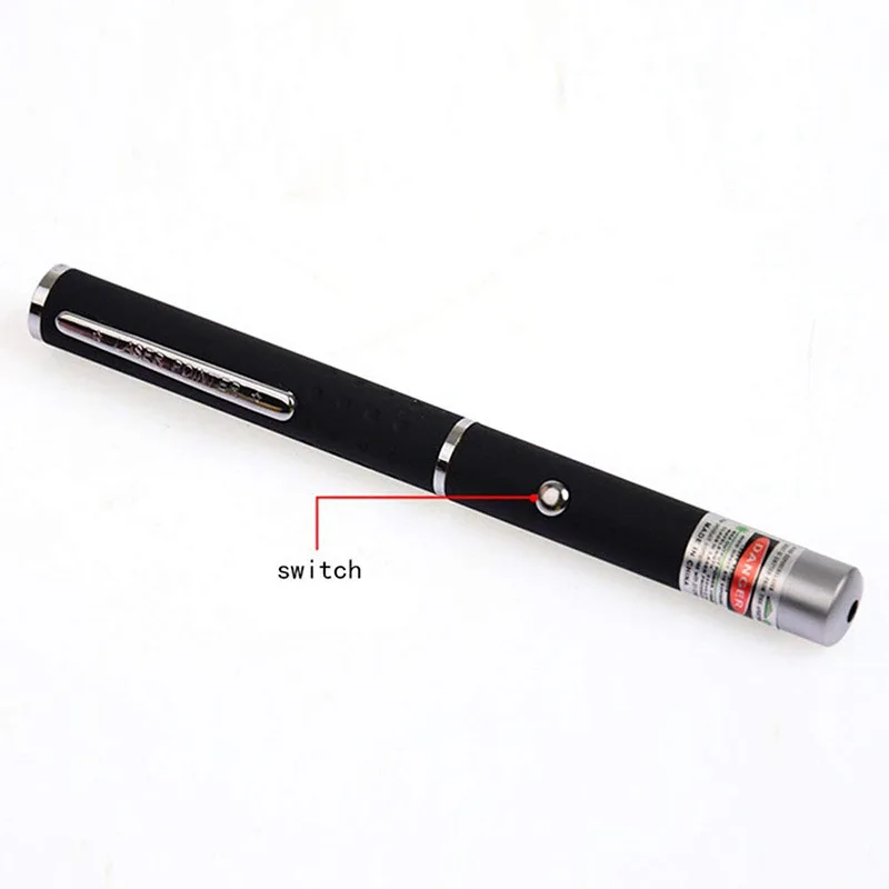 Green Laser Pointer Pen with Single Point, Star Sales Design and Flashlight Feature