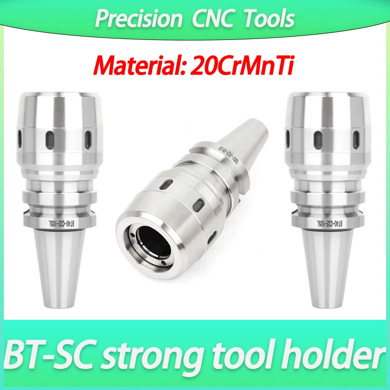 BT30 BT40 BT50 C20 C25 C32 Precision Powerful Tool Holder Dustproof C Type CNC Shank Machining Center BT Powerful Collet Chuck