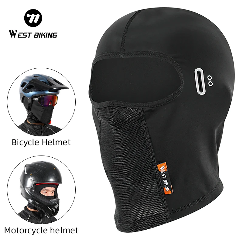 

WEST BIKING дышащая Балаклава солнцезащитный крем мотоциклетная полнолицевая маска для спорта на открытом воздухе анти-УФ-головные уборы для мужчин и женщин