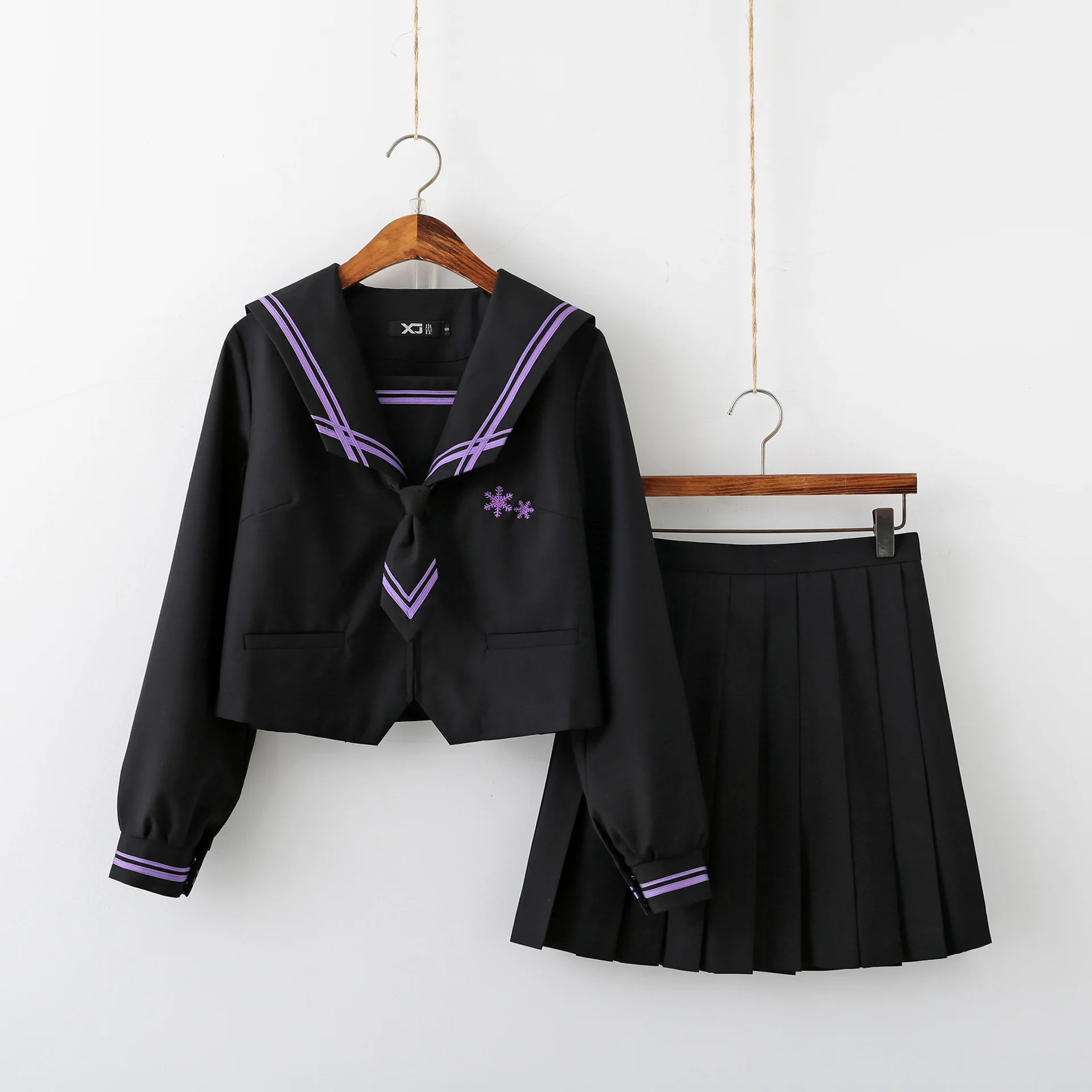 2026-black-purple-jk-uniform-summer-long-sleeve-japanese-school-uniforms-girls-sailor-sets-pleated-skirt-jk-uniform-cos-costume