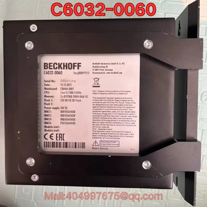 Second-hand disassembled machine slightly used good condition PLC module C6032-0060 The latest quote for July 2026