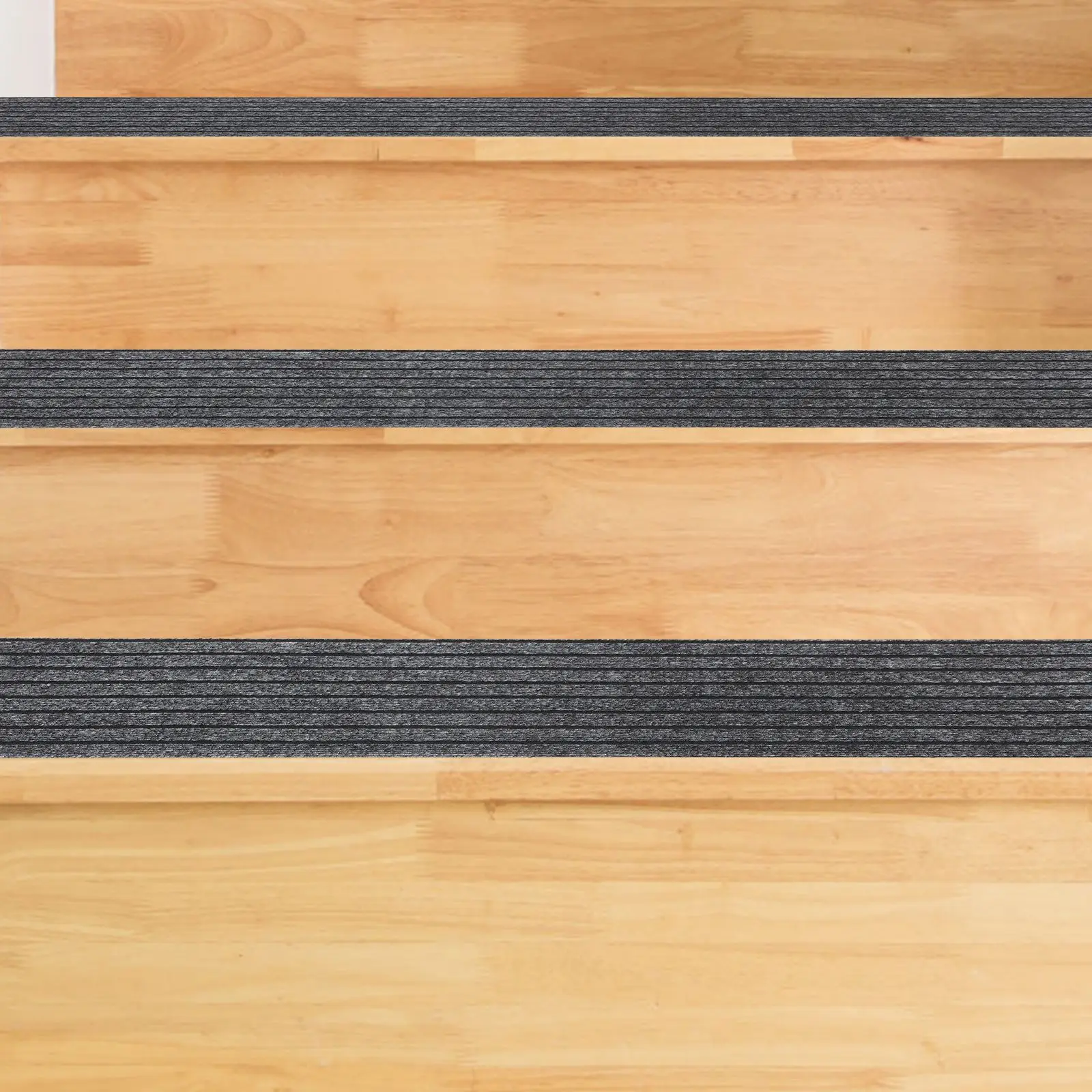 Stair Tread Carpet 26x75cm Deep Gray Non Slip Mat Stairs Staircase Mats Step Tape Reusable Durable Home Safety Kids Dogs