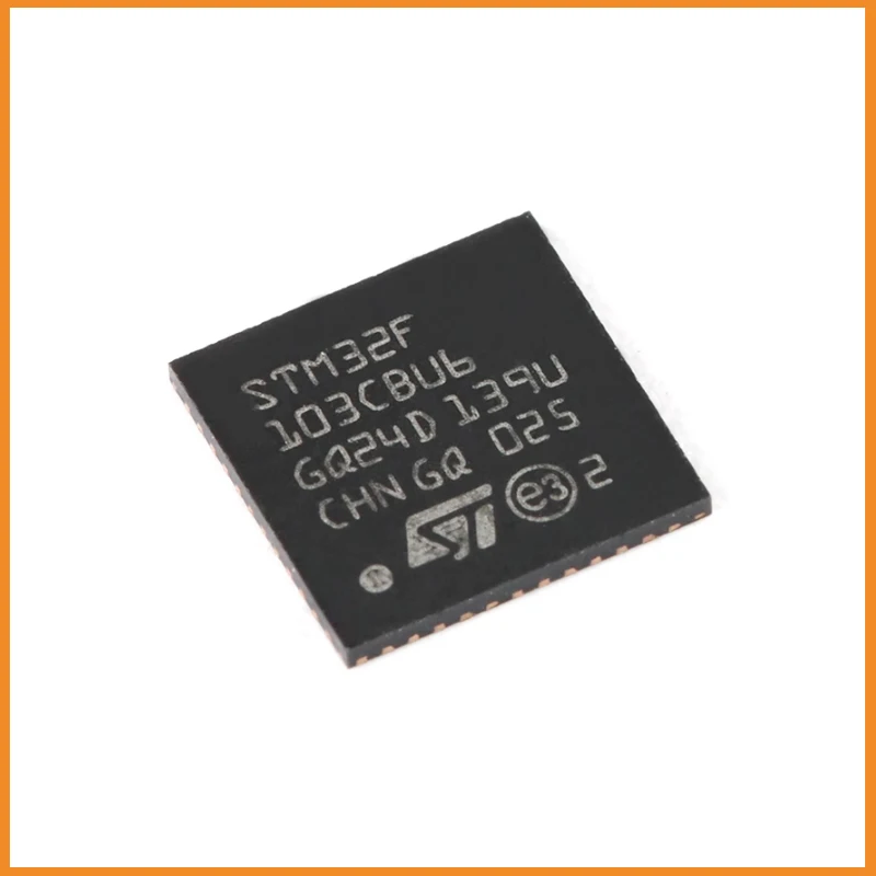 5cs/Lot   New Original  STM32F103CBU6  STM32F103  Microcontroller IC 32-Bit Single-Core 72MHz 128KB (128K x 8) FLASH 48-UFQFPN (