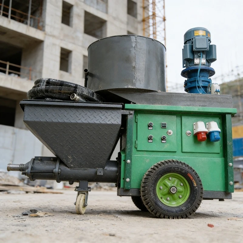 

Hot Sale Construction Automatic Mortar Spray Machine Wall Plastering Putty Scraping Machine