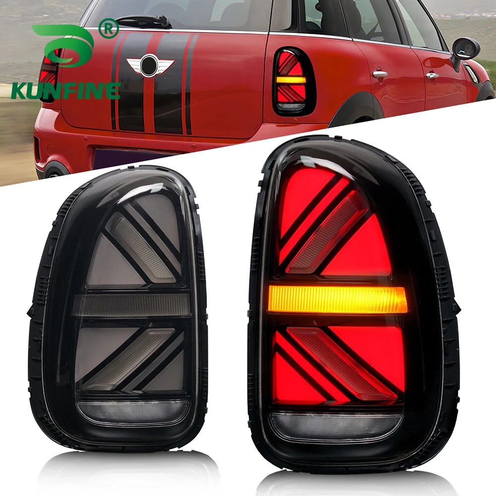 2x Car Tail Light Assembly For BMW MINI R60 2010-2016  LED Turning Signal Lights DRL Brake Reverse Taillights Taillamp A Pair