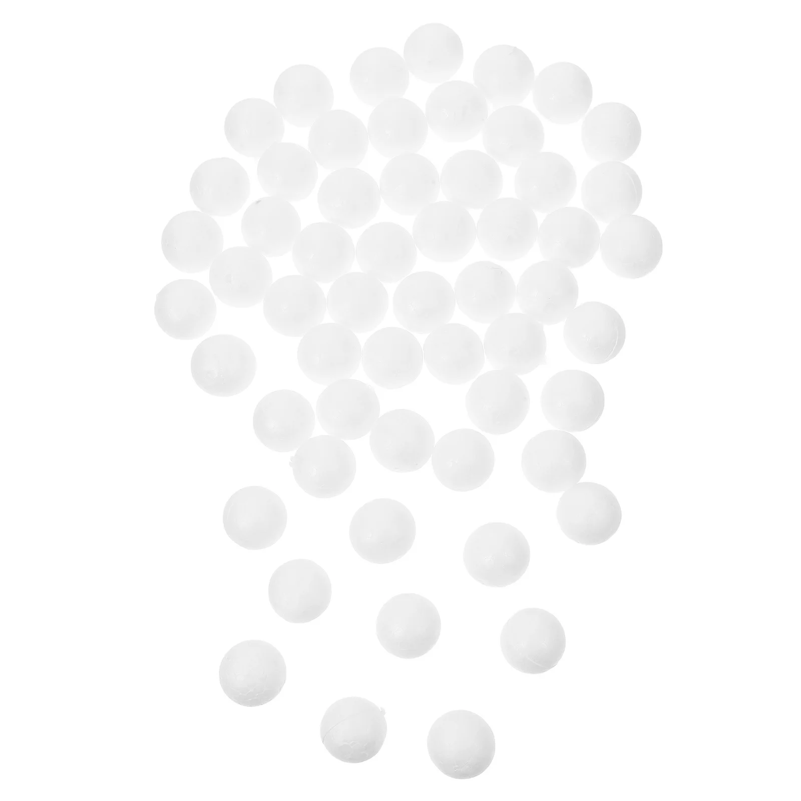 

250Pcs Christmas Foam Balls 2.5cm White Craft Ball for DIY Ornament Decoration Kids Painting Project Holiday Party Decor Xmas