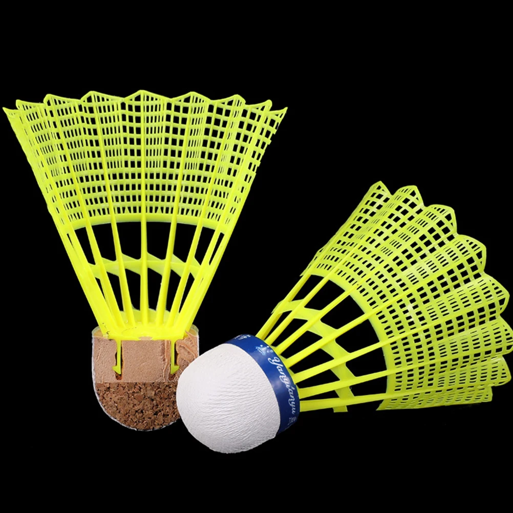 

12 Pcs Small Plastic Badminton Baby Shuttlecock Lightweight Playing Shuttlecocks