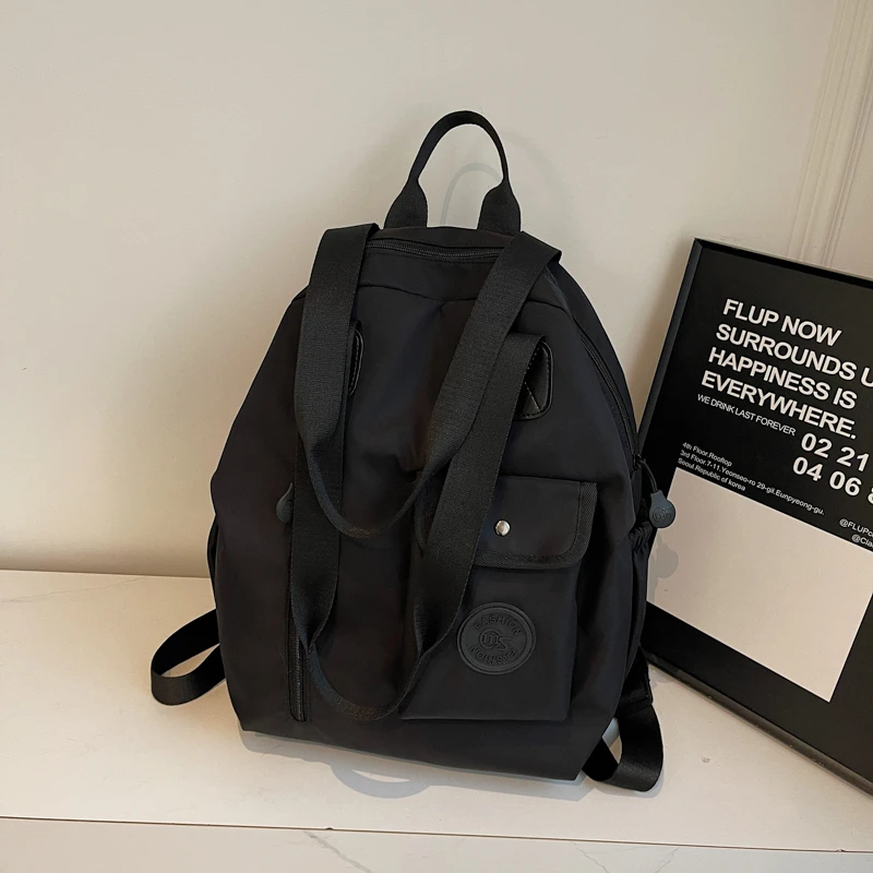 

Большой вместительный водонепроницаемый оксфордский вращающийся рюкзак, однотонная модная сумка на молнии на плечо, лидер продаж 2024, сумки для женщин Bolsa Mujer