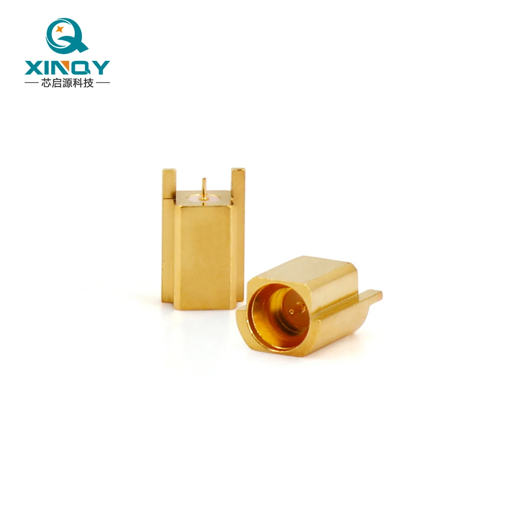 Conectores RF Mini-SMP SSMP-JHD Soporte para PCB/PCB de 65 GHz