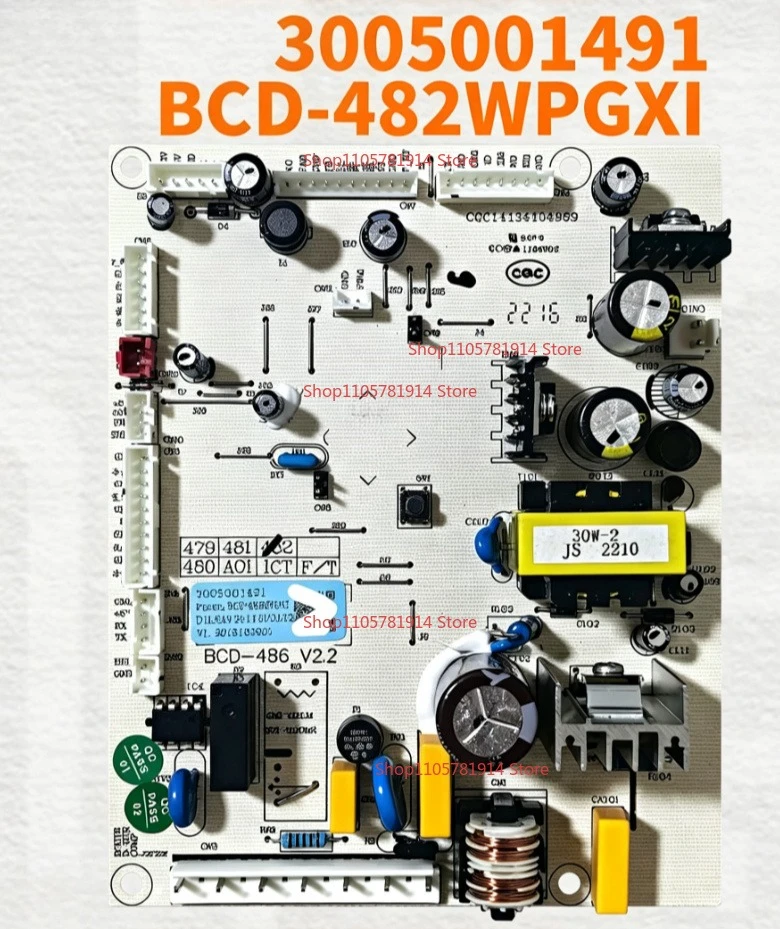 For Aucma Refrigerator BCD-482WPGXI Control Power Supply Computer Main Board 3005001491 New Original Electric Board