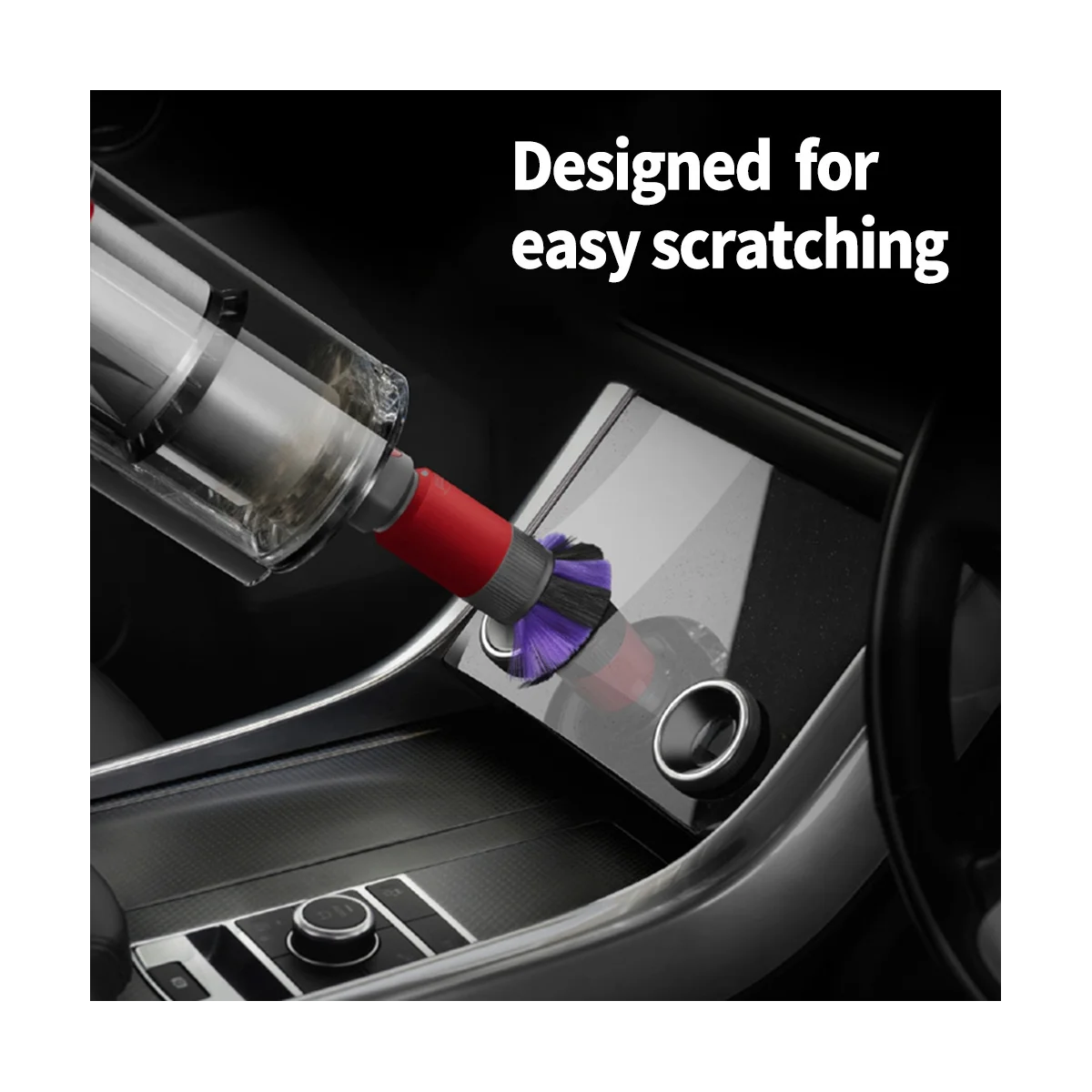 6PCS Replacement Attachments for V8 FOCUS Mattress Vacuum Cleaner Front Filter&Rear Filter Dusting Suction Head