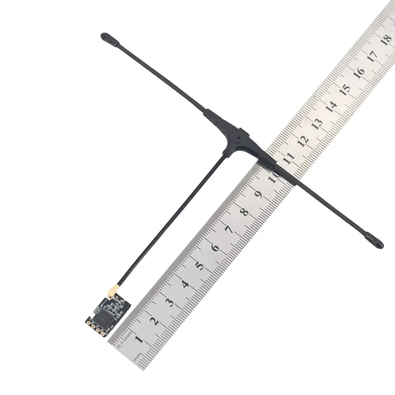 Приемник ELRS 915 МГц NANO Expresslrs с антенной Т-типа для RC FPV траверсирующих дронов, запчасти, аксессуары