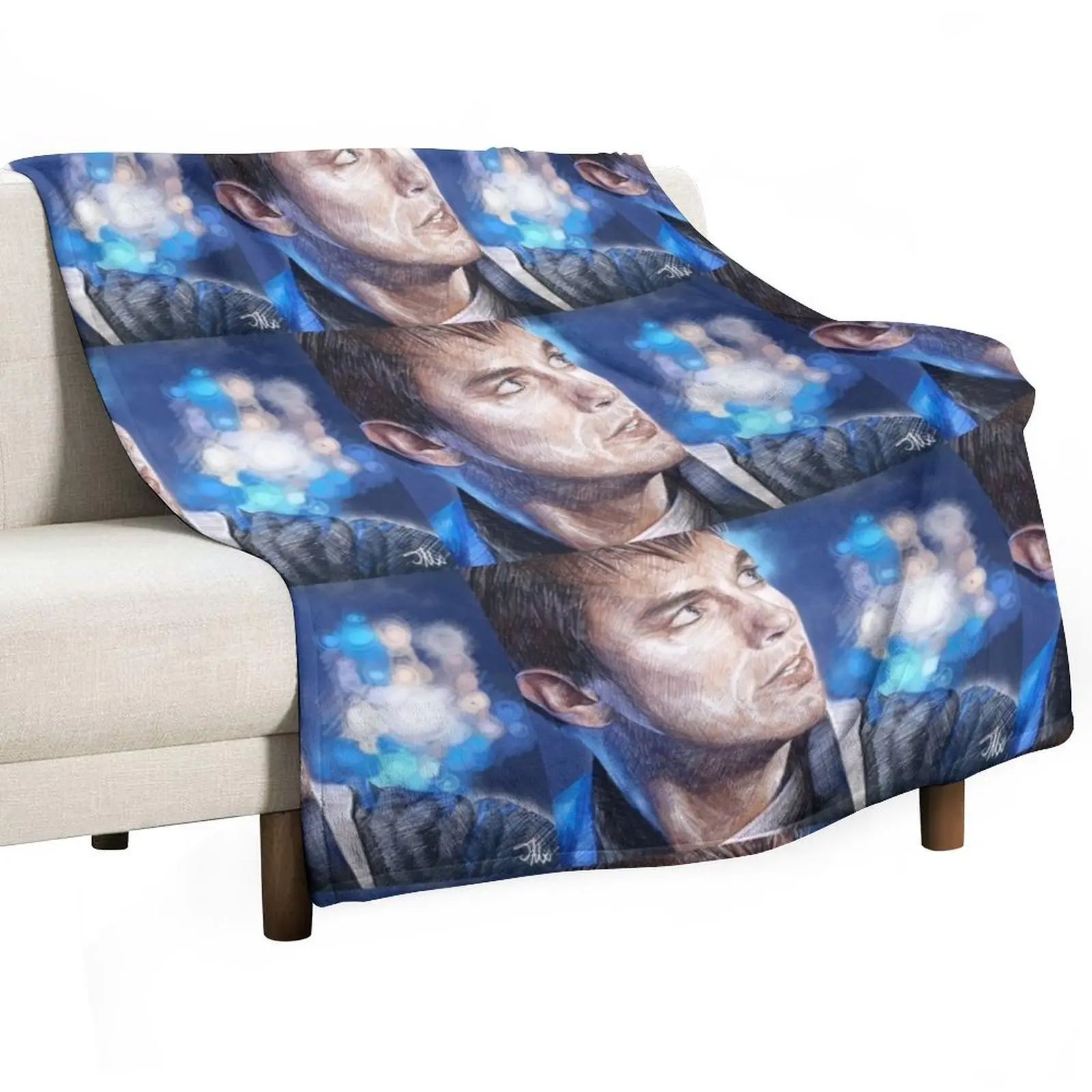 

Jack Harkness Throw Blanket Travel Thermal Hairys Camping Blankets