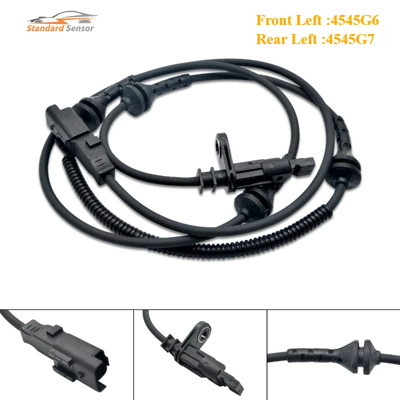 

4545G6 4545G7 Front/Rear ABS Wheel Speed Sensor For Citroen C6 Peugeot 407 D25 D22 D23 SW New