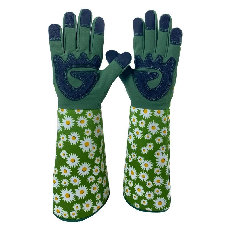 New Long Gardening Gloves for Women Thorn Proof Gloves,Men\'s Rose Pruning Garden Gloves with Touch Screen,Breathable Work Gloves