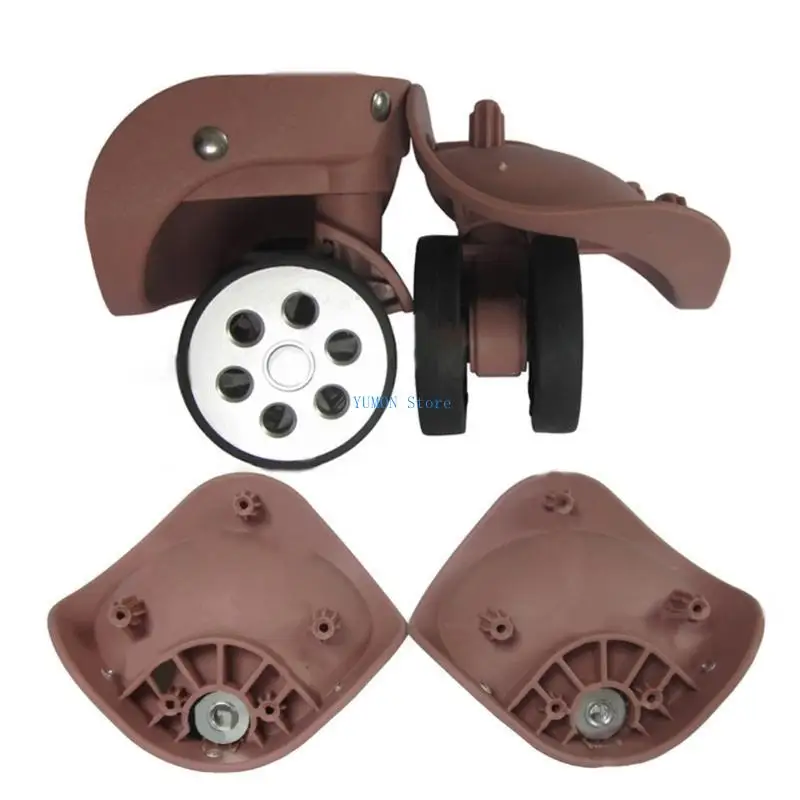 

D0UD 1 Pair A79 Suitcase Luggage Universal 360 Degree Repair Accessories Trolley Wheel Parts for Women Men