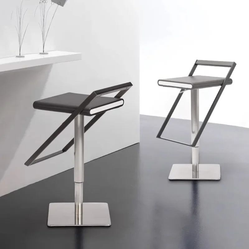 

Designer Fashion Bar Chairs Relax Nordic Single Creative High Chairs Counter Waiting Taburetes Altos De Cocina Trendy Furniture