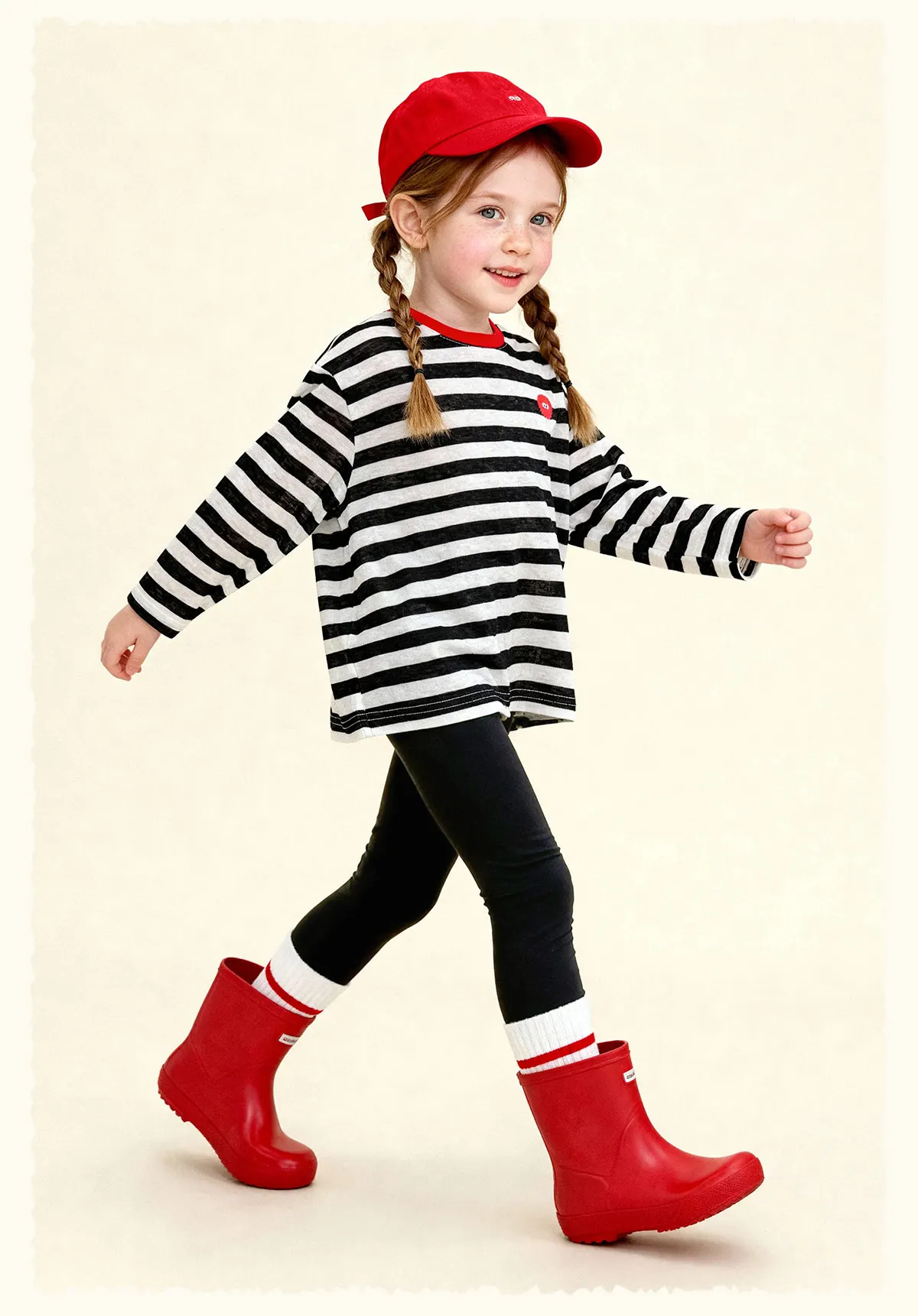 Amila 2026 Frühlings-Mädchenunterhose, hohe Elastizität, nicht verformbar, vielseitige Yogahose, Kinderbekleidung, Hose – Detail 25