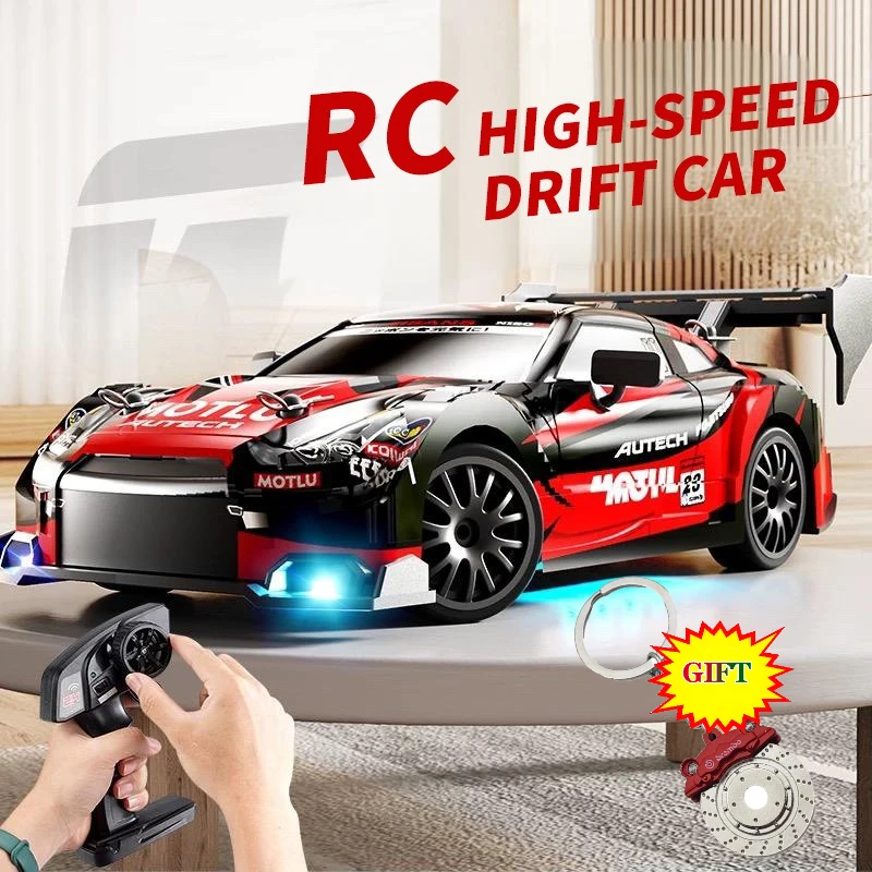 

Лидер продаж RC Drift автомобиль с дистанционным управлением маленький полноприводный гоночный автомобиль с зарядкой высокоскоростной детский игрушечный автомобиль GTR 2,4G