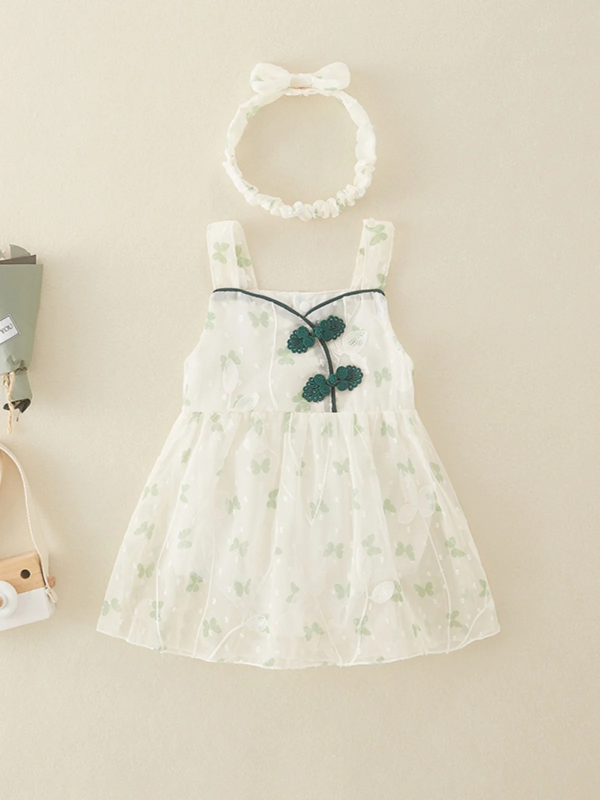 프린스 슬레 베이비 걸 레어 세트 스트랩 디자인 보트 커버 스커트 포함 여름 의상 신생아 여아 옷