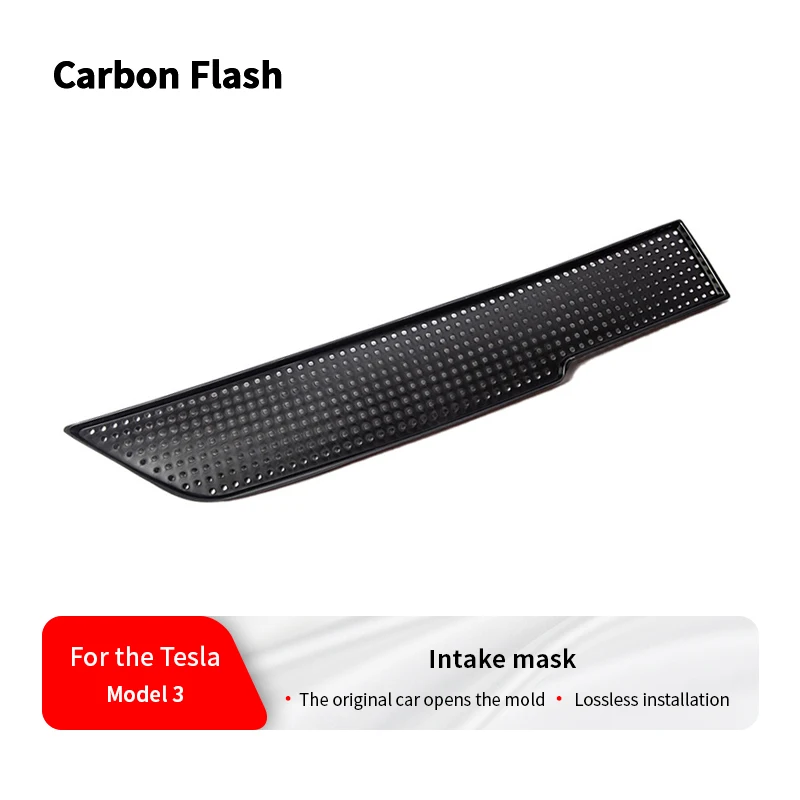 Suitable for 2021-2026 Tesla Model 3 air intake mask  Air intake protection