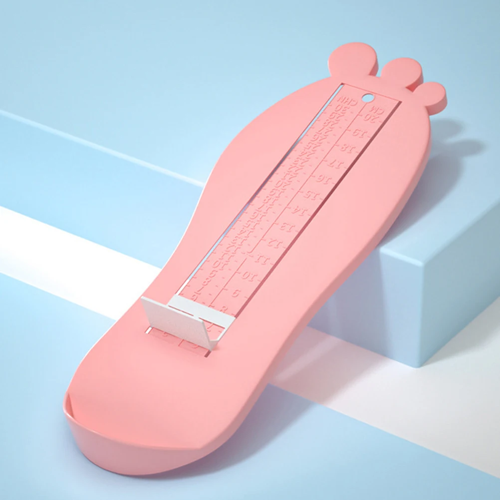 

Baby Foot Measuring Device Ruler Toddler Feet Infants Gauge Children Shoes Size ABS Lightweight Portable Accurate Results