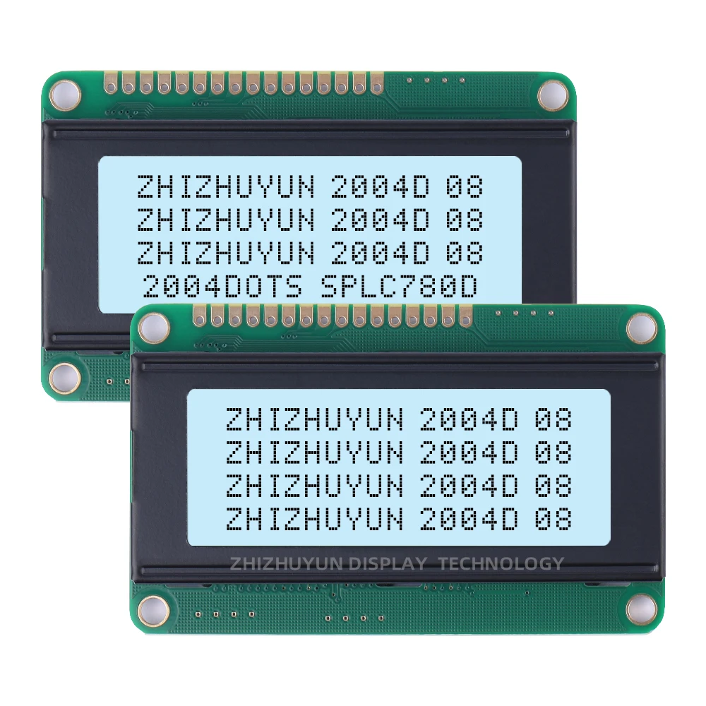 Quality Assurance LCD2004D Display LCD Screen Module BTN Black Film Multiple Word Libraries 20*04 Stable Supply Of Goods