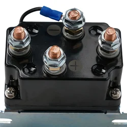 1pcs 250A 12V Winch Solenoid Relay Relay 12V 250A Contactor Control Machine Tool Relays Mechanical Equipment Solenoid Relay