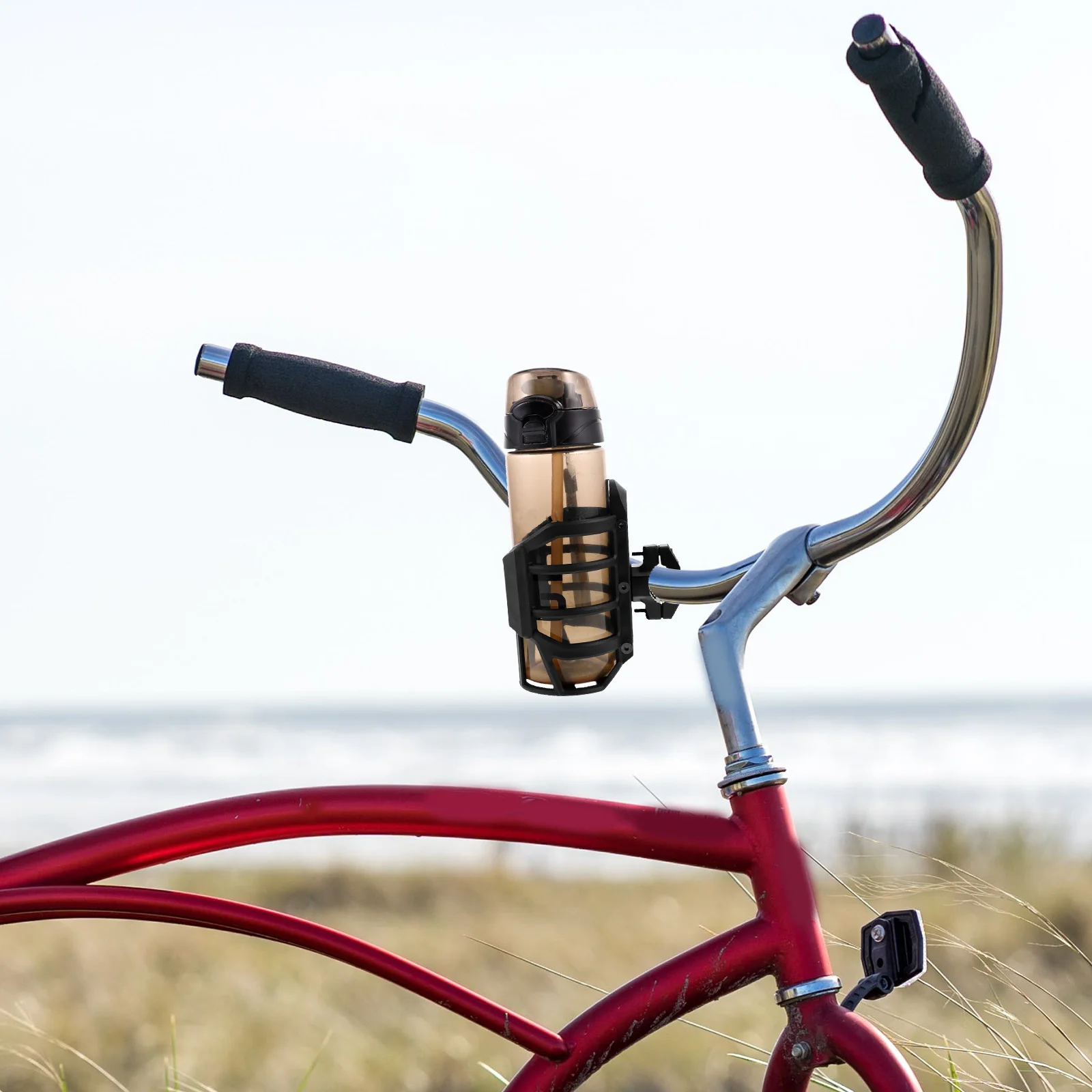 

Motorcycle Cup Holder Universal Size Strong Grip Lightweight Bicycle Bottle Holder for Outdoor