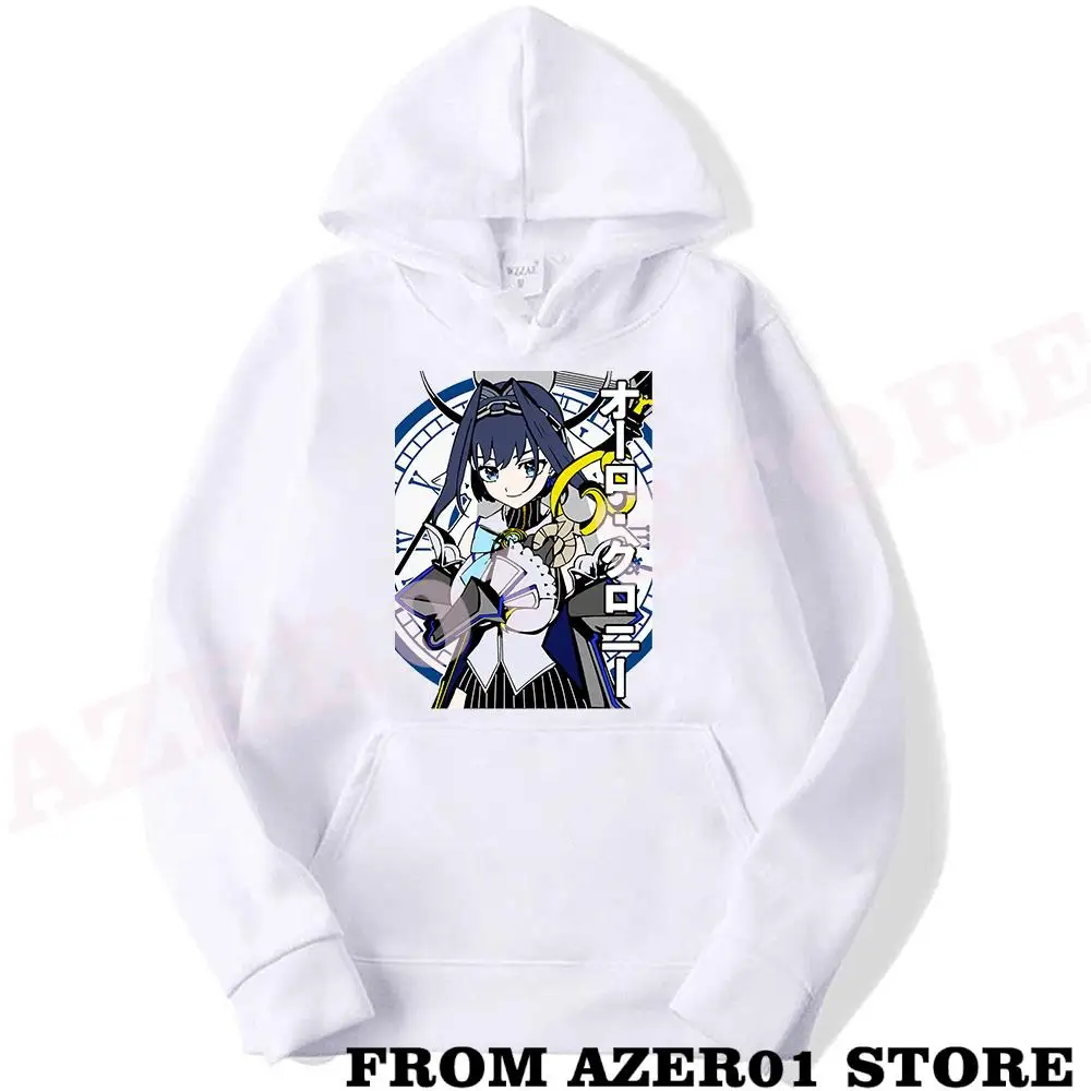 HOLOLIVE Vtuber Ouro Kronii Merch Hoodies Winter Men/Women Hooded Sweet Streetwear The Hooded Long Sleeve