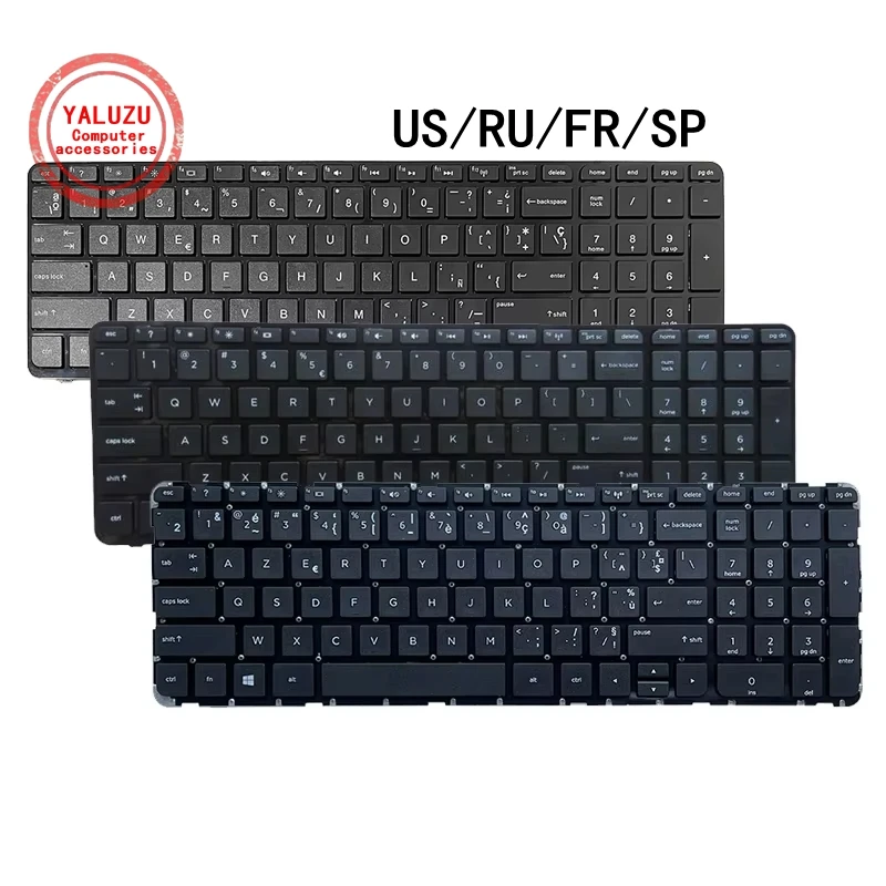 US/RU/FR/SP angielski/rosyjski/francuski/hiszpański nowa klawiatura do laptopa HP Pavilion 17-N 17-E 17E 17N