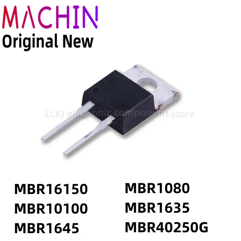 1pcs MBR16150 MBR10100 MBR1645 MBR1080 MBR1635 MBR40250G TO220-2 MOS FET TO-220-2.