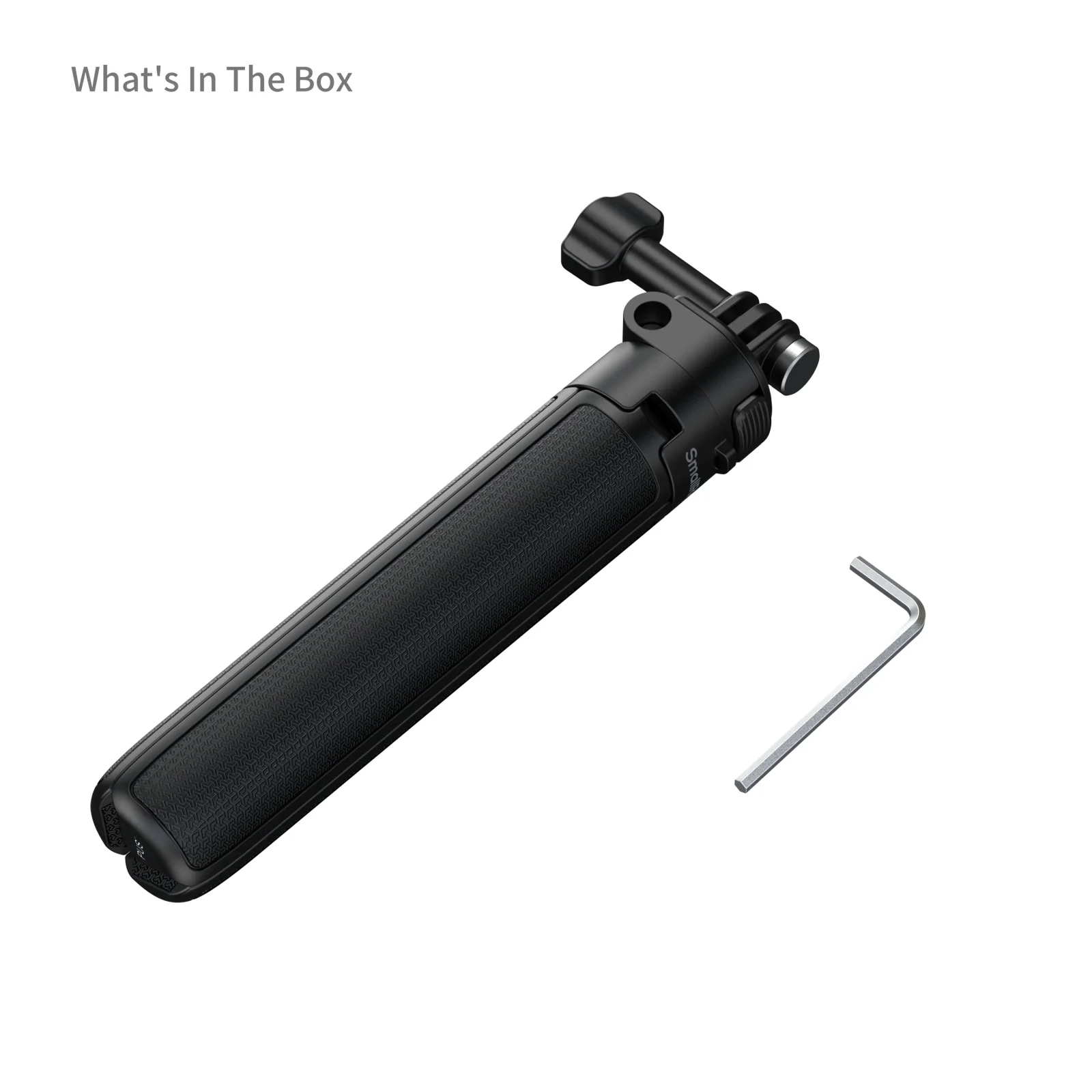 SmallRig Selfie Stick-ondersteuning voor actiecamera's Direct horizontaal/verticaal schakelbaar 2-in-1 statief Selfie Stick 5725