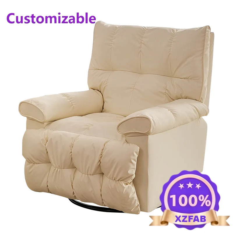 Factory Direct 2026 First-class Space Sofa Cabin Single Person Small Sofa Multi-function Rotating Rocking Chair