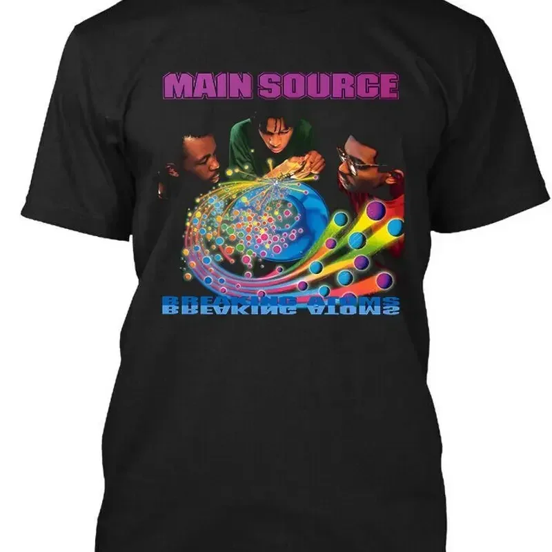 NWT Main Source Breaking Atoms American Hip Hop Musical Group Logo T Shirt S 5XL