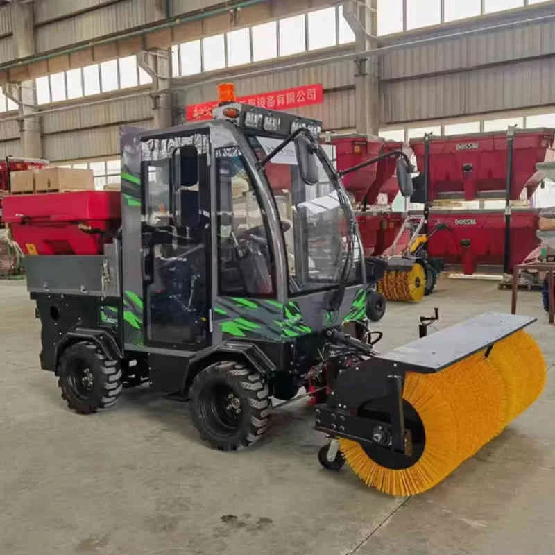 Closed Cab Blower 2M Sweeping Width Power Sweeper Snow снегоуборочная машина Подметально-уборочные машины снегоуборщик электриче