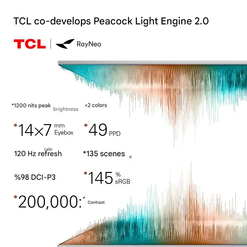 [2025 New Product] RayNeo Air4 Pro Smart AR Glasses Smart Glasses HD Giant Screen Viewing Glasses
