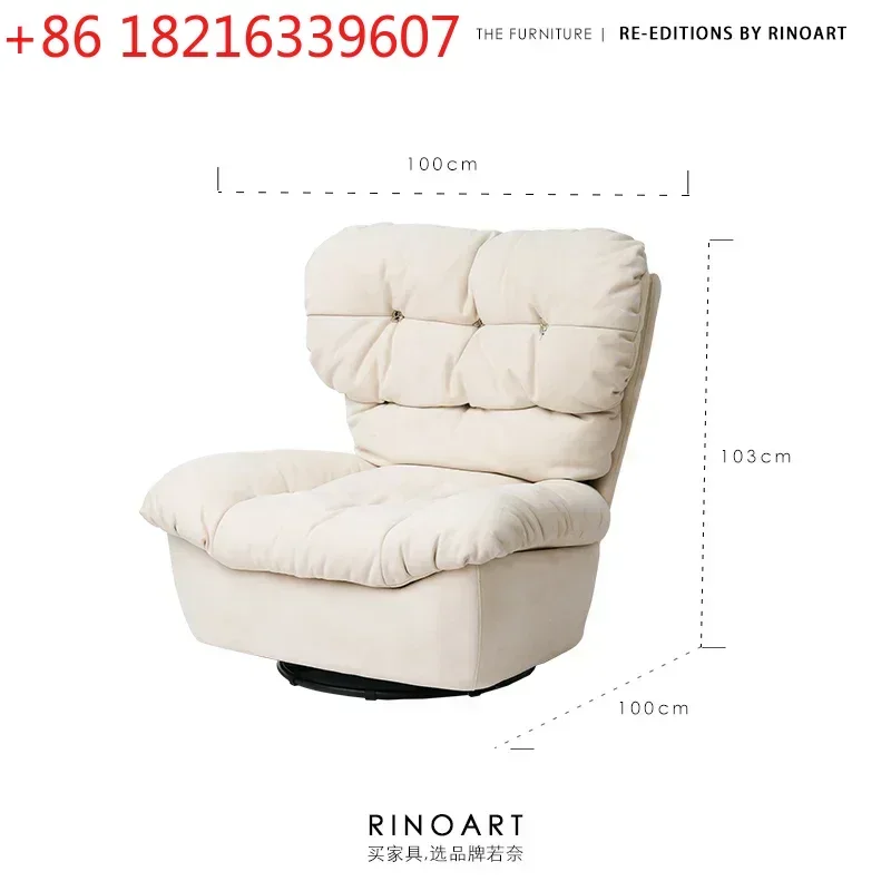 down Rocking Chair Single Sofa Back Cushion Maternal and Child Chair Reading Chair