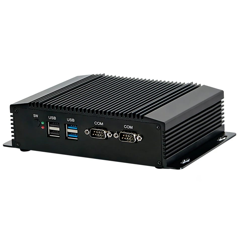 Imagem -02 - Encaixado Industrial Aim10intel Celeron J4125 Mini Computador Fanless Ipcwindows 11 Pro Vgahdmi2lan2com Rs2324usb pc